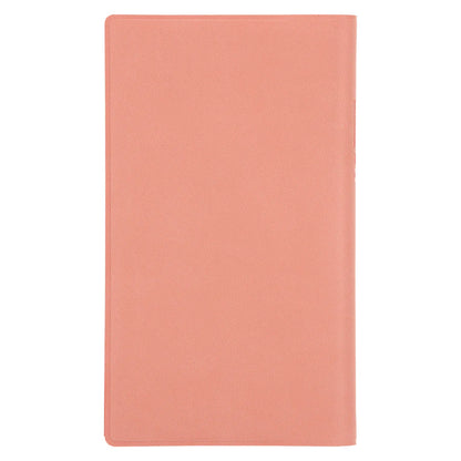 Neriah’s Light; 2026 18-Month Planner & Notebook; Coral Faux Leather