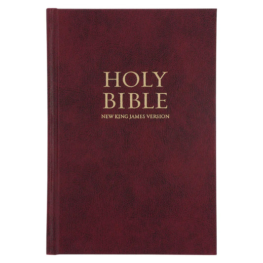NKJV Burgundy Hardcover Bible