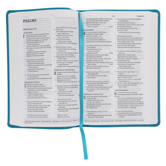 CSB Teal Imitation Leather Standard Bible