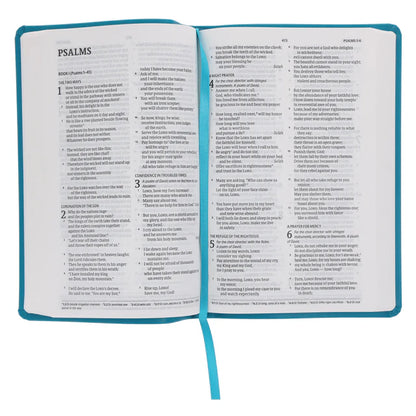 CSB Teal Imitation Leather Standard Bible