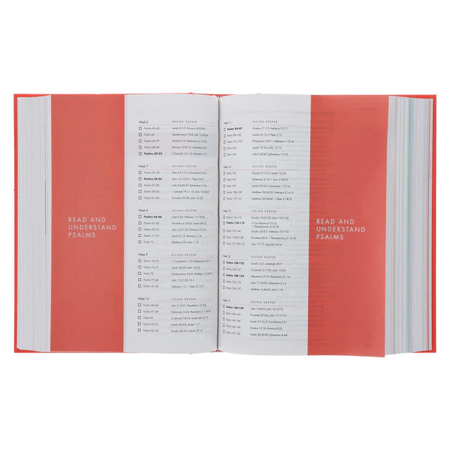 CSB Coral Hardcover She Reads Truth Bible