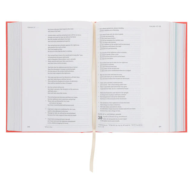 CSB Coral Hardcover She Reads Truth Bible