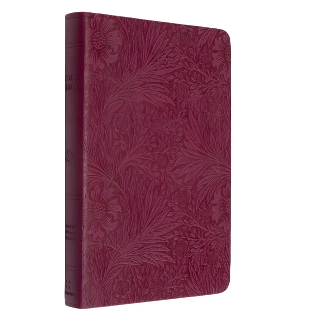 ESV Thinline Bible – Raspberry Floral; Neriah's Light
