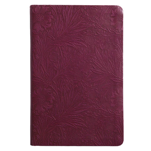 ESV Thinline Bible – Raspberry Floral; Neriah's Light