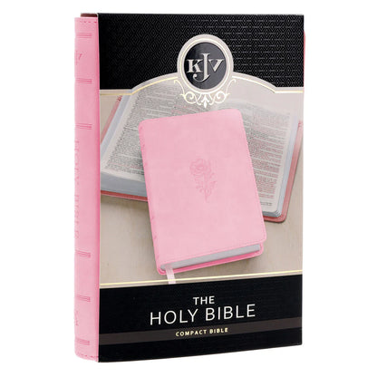 Neriah’s Light ; KJV Ballet Pink Compact Bible ; Faux Leather Gift
