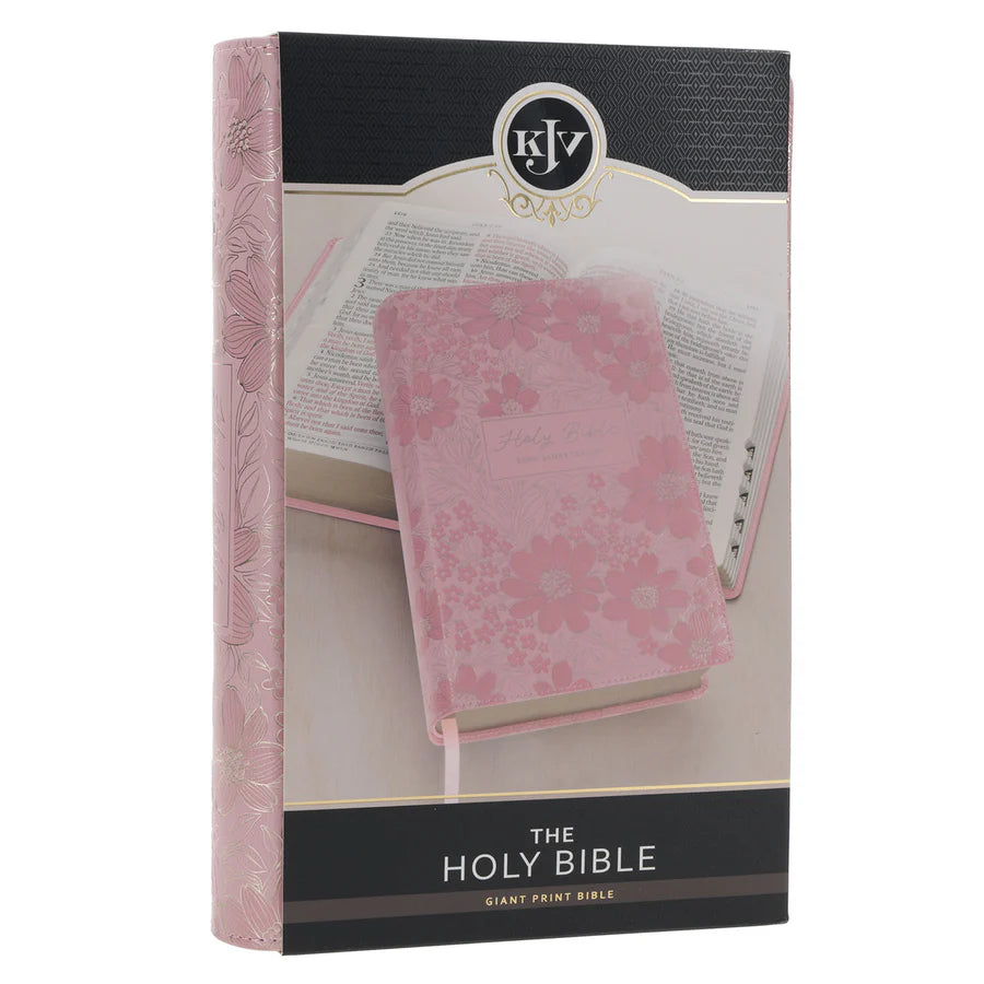 KJV Giant Print Bible – Light Pink; Neriah’s Light