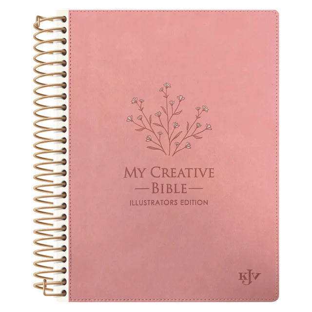 Neriah’s Light: KJV My Creative Bible; Pink Spiral Hardcover Edition