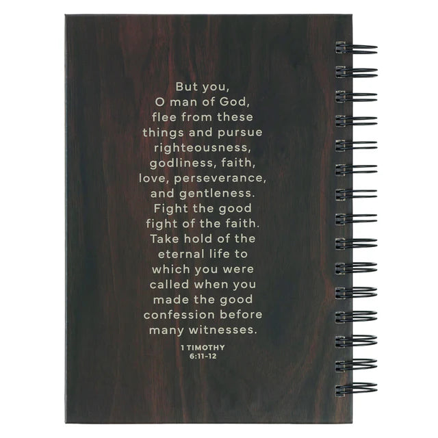 Man of God Hardcover Wirebound Journal