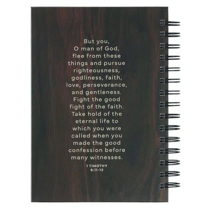 Man of God Hardcover Wirebound Journal