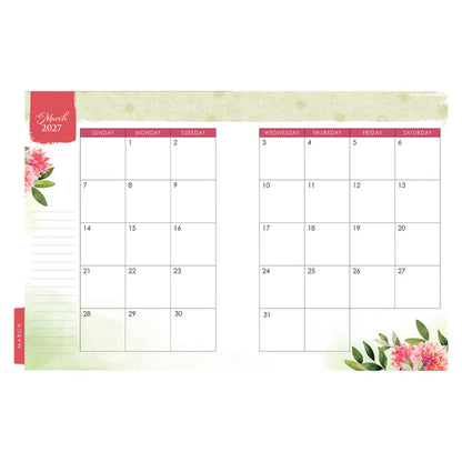 2027 Diary - 18-Month Planner for Women - Everything Beautiful - Wirebound