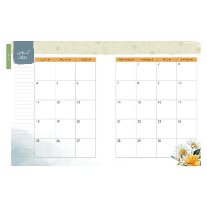 2027 Diary - 18-Month Planner for Women - Everything Beautiful - Wirebound