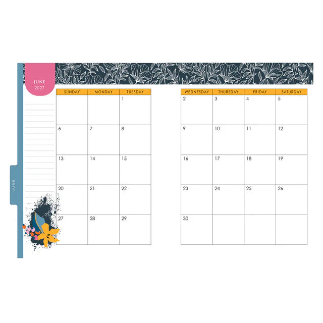 2027 Diary - 18-Month Planner for Women - Anything Is Possible - Wirebound