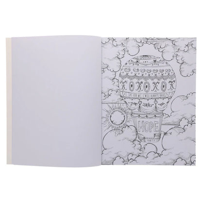 The Psalms in Color Painted Floral Coloring Book (Paperback)