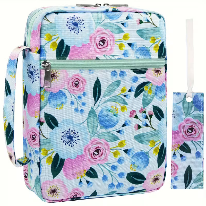 Bible Carry Bag - Floral Design