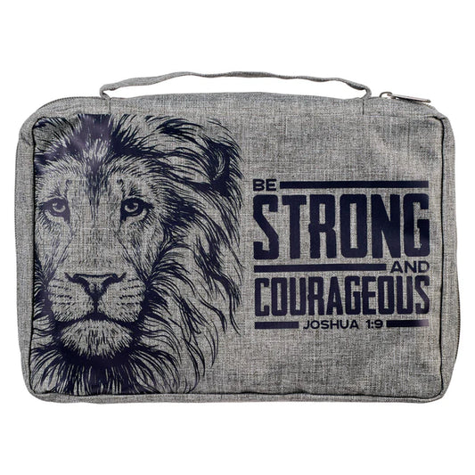 Strong & Courageous; Bible Bag; Poly-Canvas Cover; Neriah’s Light