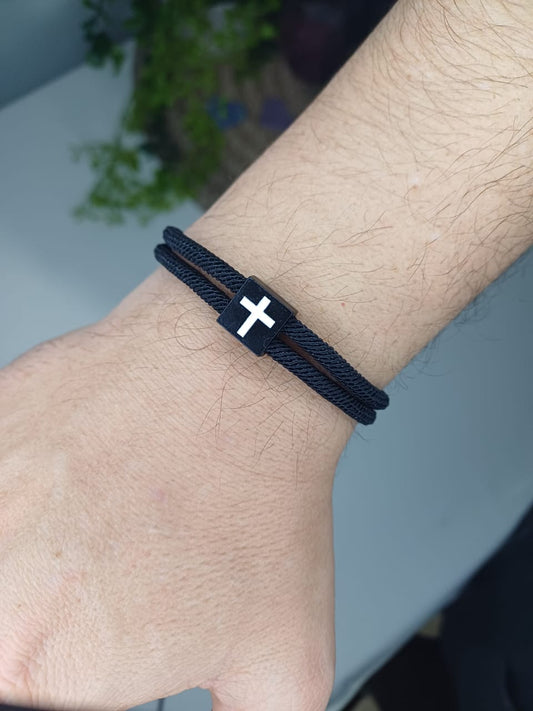 Cross Bracelet – Adjustable ; Neriah's Light