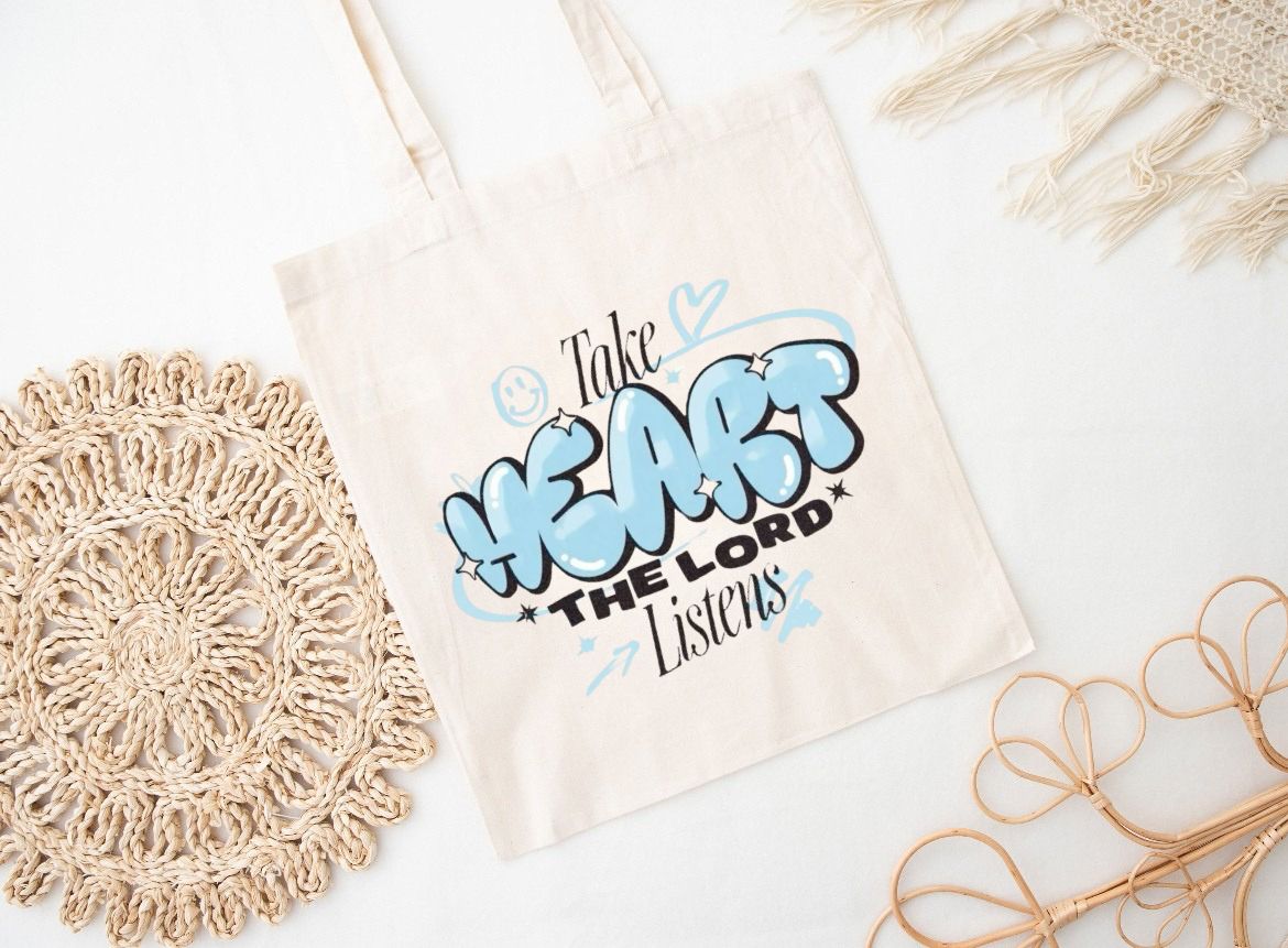 Neriah’s Light; Tote Bag – Take Heart