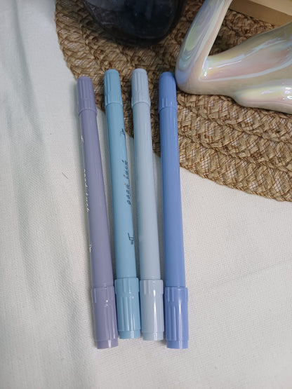 Dual Tip Gradient Highlighters - 4 Pack