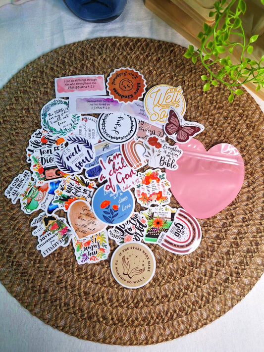 Neriah’s Light; Sticker Packet – Faith-Inspired Designs