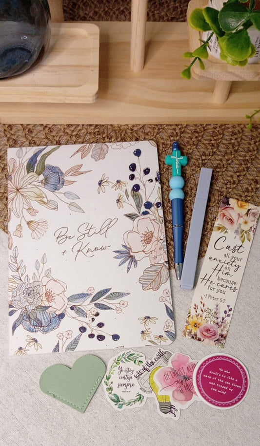 A5 Notebook Set - Be Still and Know