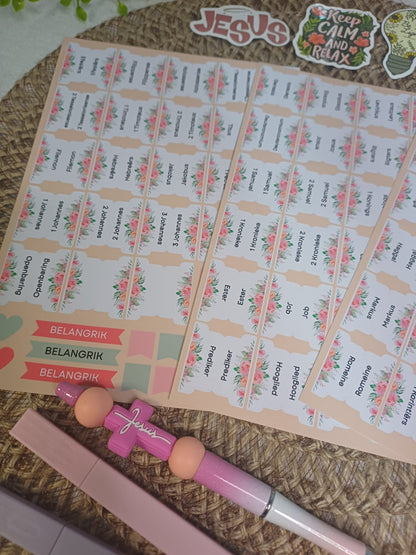 Bible Index Tabs;All Languages; Neriah’s Light