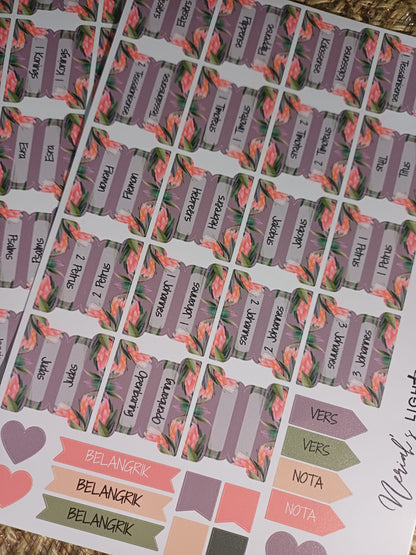 Bible Index Tabs; All Languages; Neriah’s Light