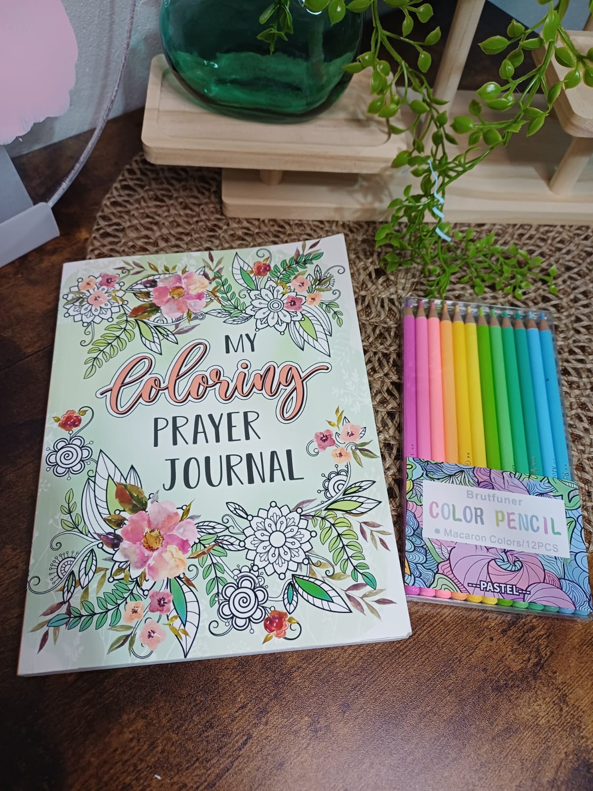 My Coloring Prayer Journal Set; Devotional Gift; Neriah’s Light