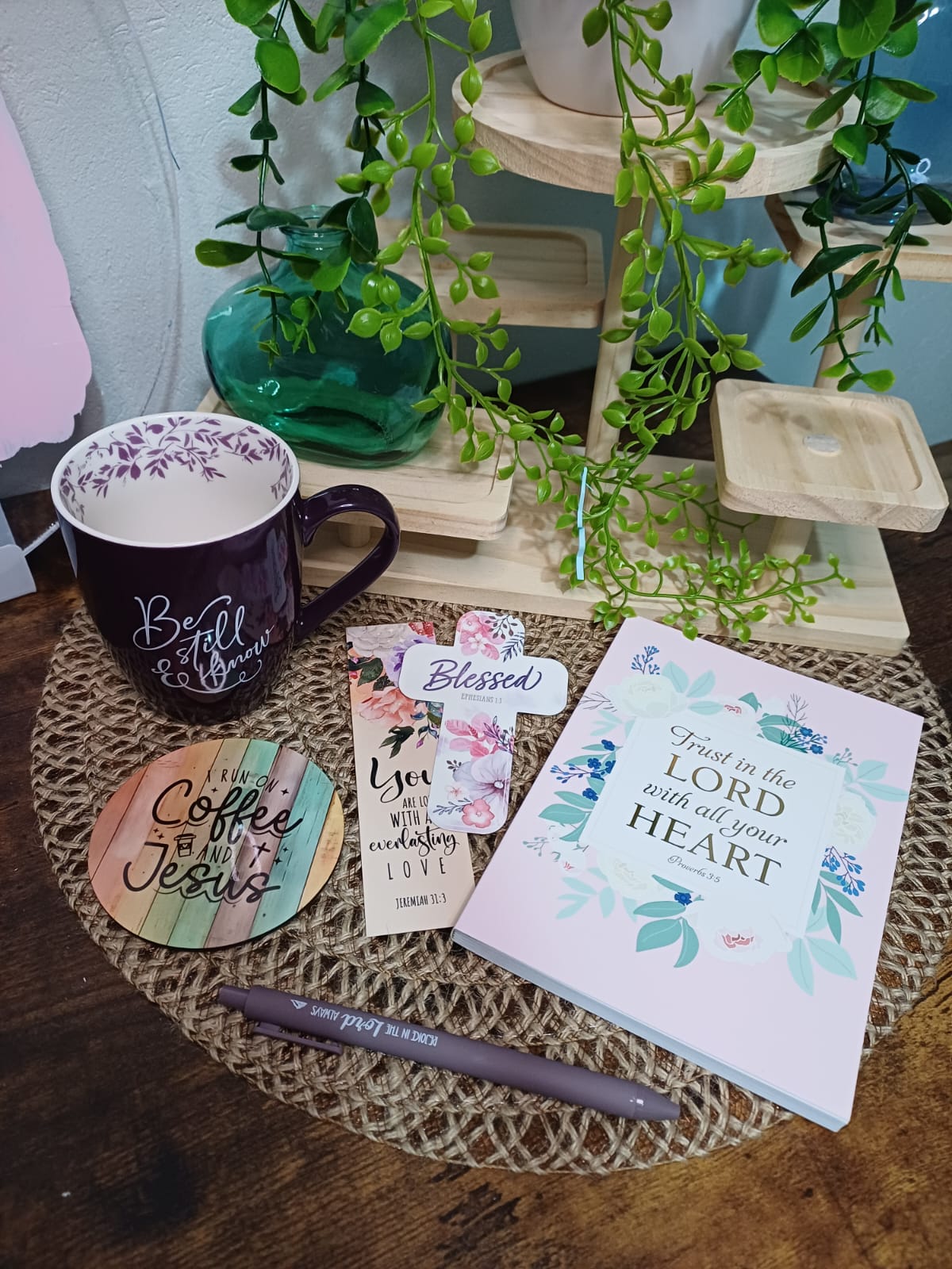 Be Still and Know Set; Faithful Stationery Gift Bundle; Neriah’s Light