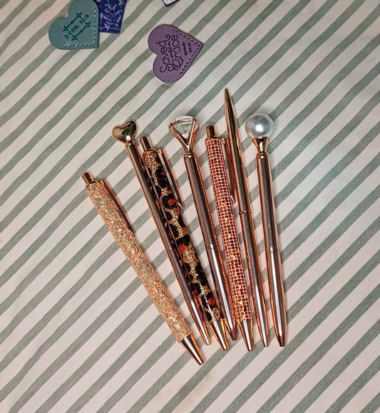 Rose Gold Pens