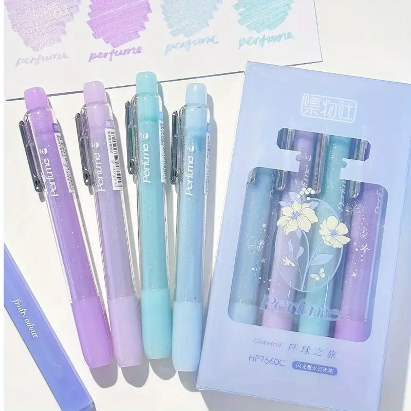 Glitter Perfume Highlighters - Purple