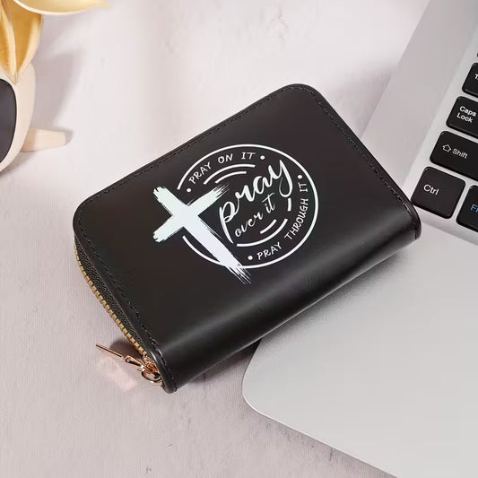 Pray on it - Wallet Black