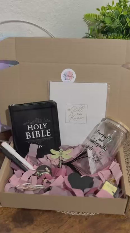 ESV Black Compact Bible Gift Set